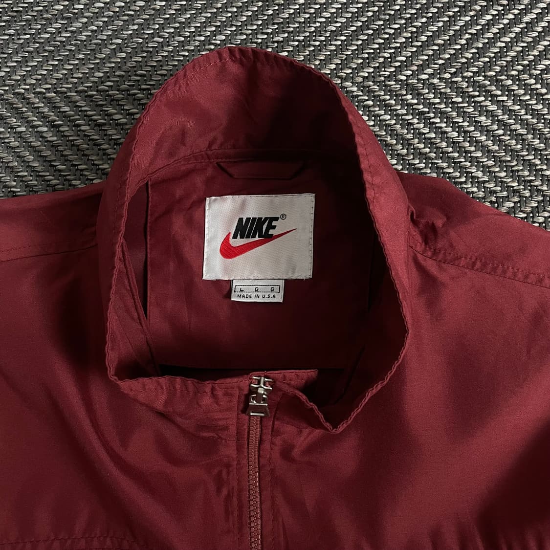 90s 나이키 미들 스우시 박시핏 우븐 아노락 웜업y 2914 상품이미지5