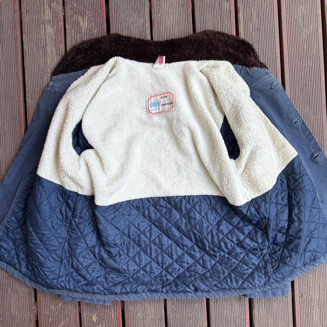 빈티지 양털 더블 코튼자켓 상품이미지5