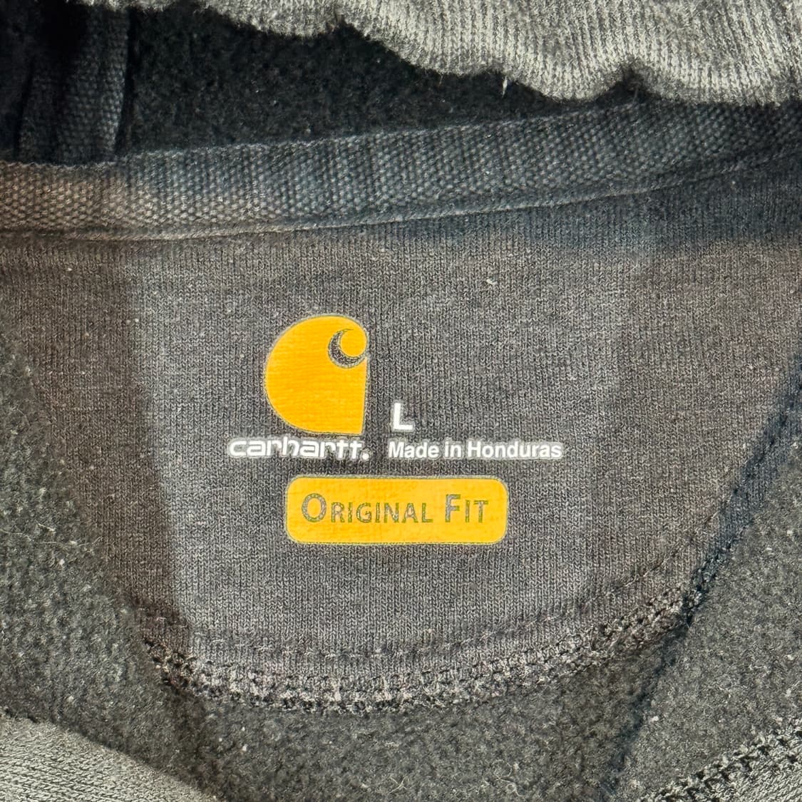 L) 칼하트 미드웨이트 오리지널핏 후드티 블랙 상품이미지6