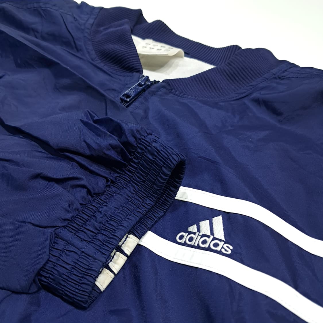 CL981 XL 아디다스 00s 퍼포먼스 네이비 바람막이 자켓 상품이미지4