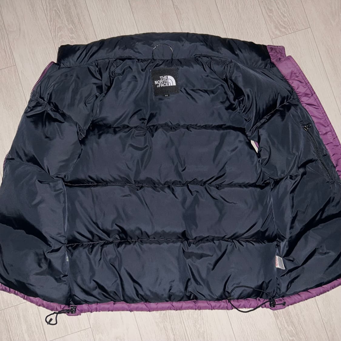 노스페이스 700눕시 다운 패딩 조끼 베스트 퍼플 상품이미지3