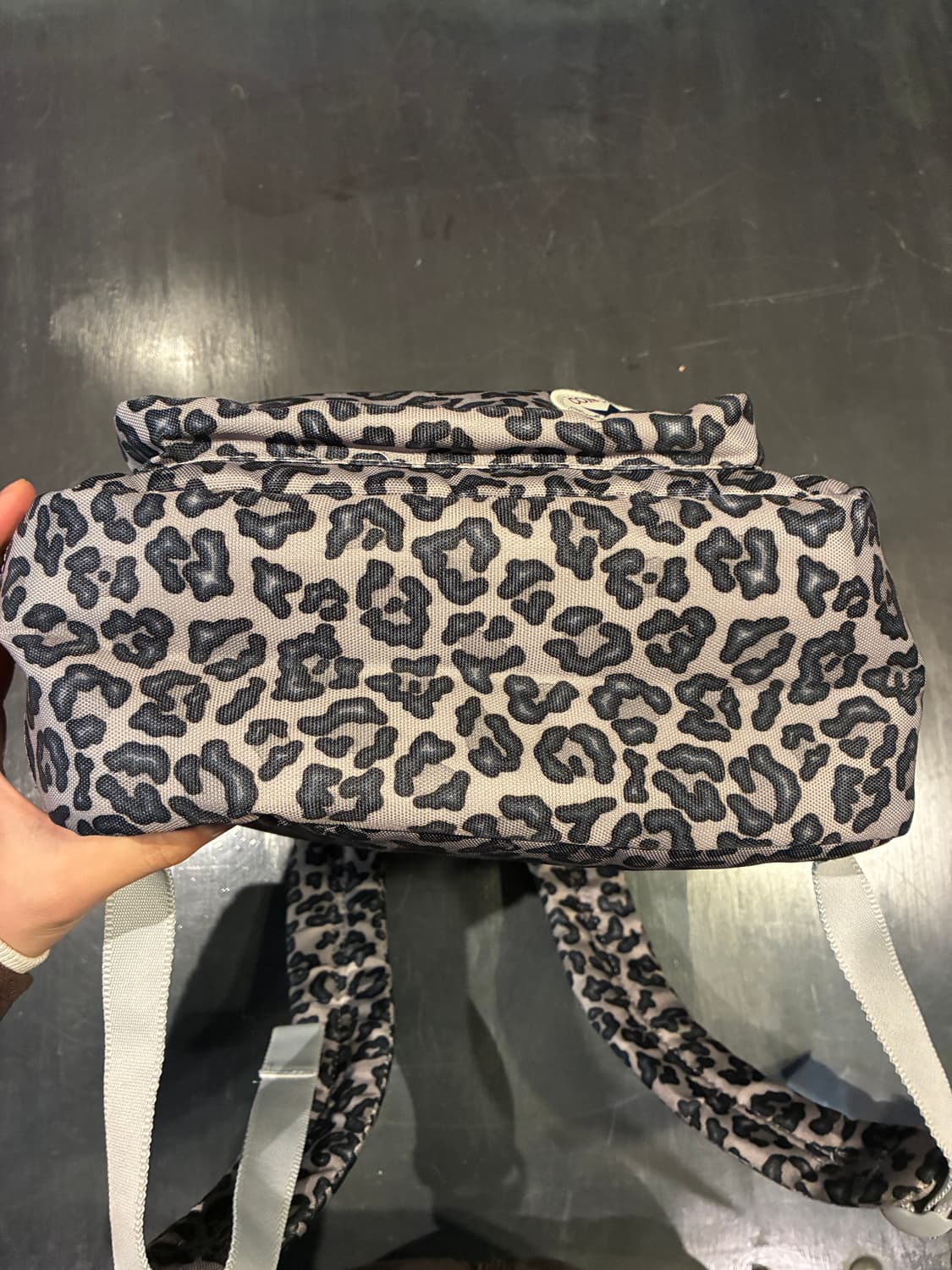 컨버스 레오파드 백팩 갸루 모리걸 상품이미지4