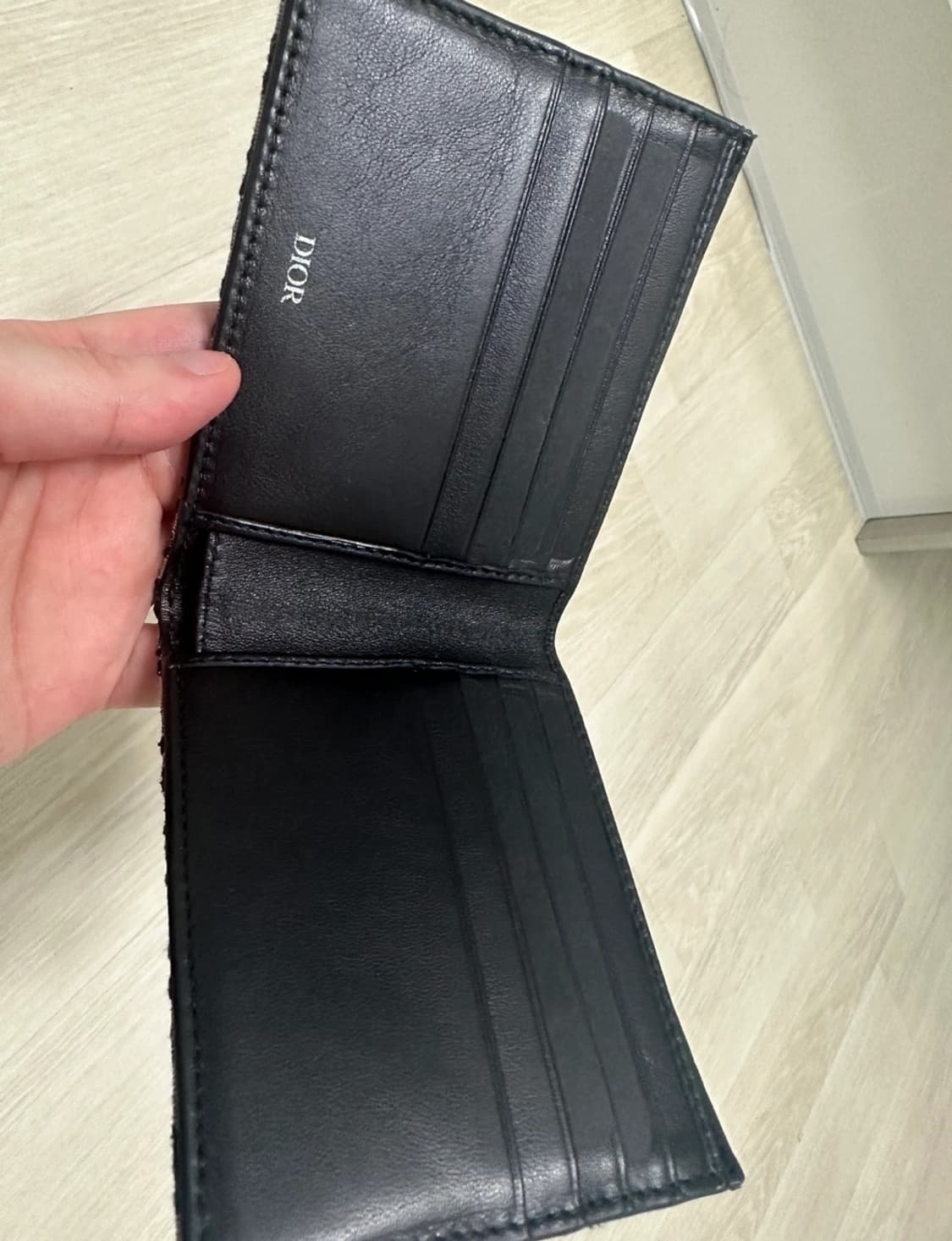 디올 오블리크 반지갑 새상품급 상품이미지4