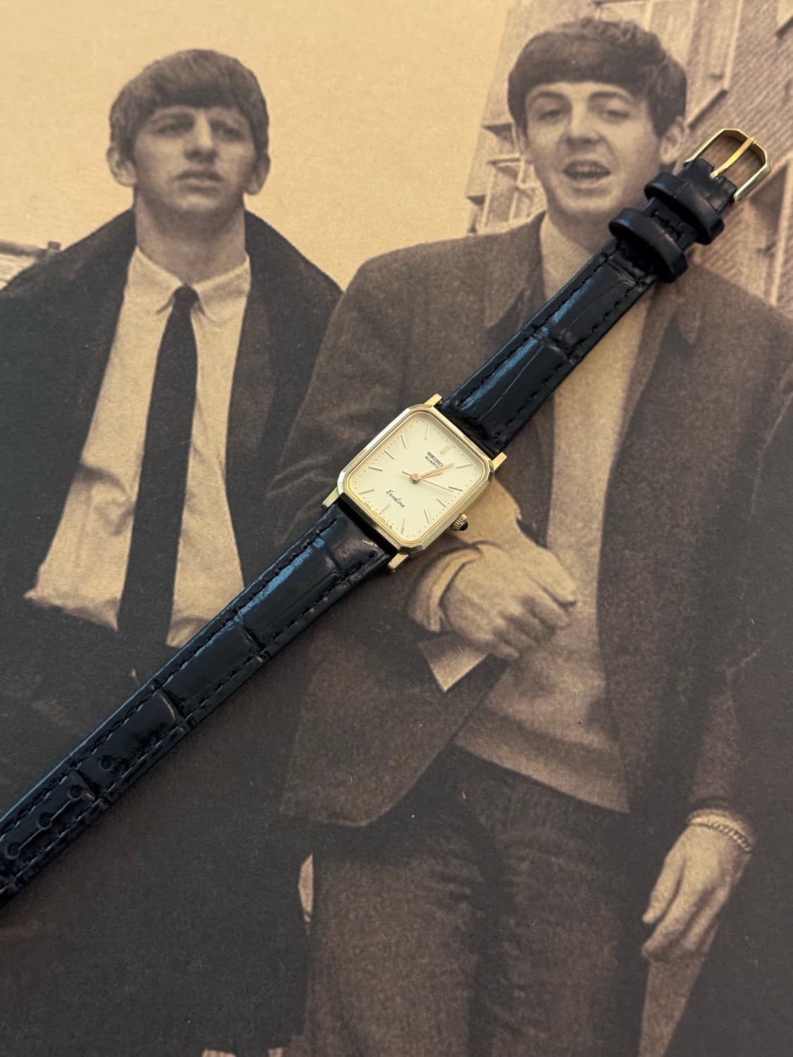 세이코 Seiko 쿼츠 스퀘어 엑셀린 레이디스 상품이미지2