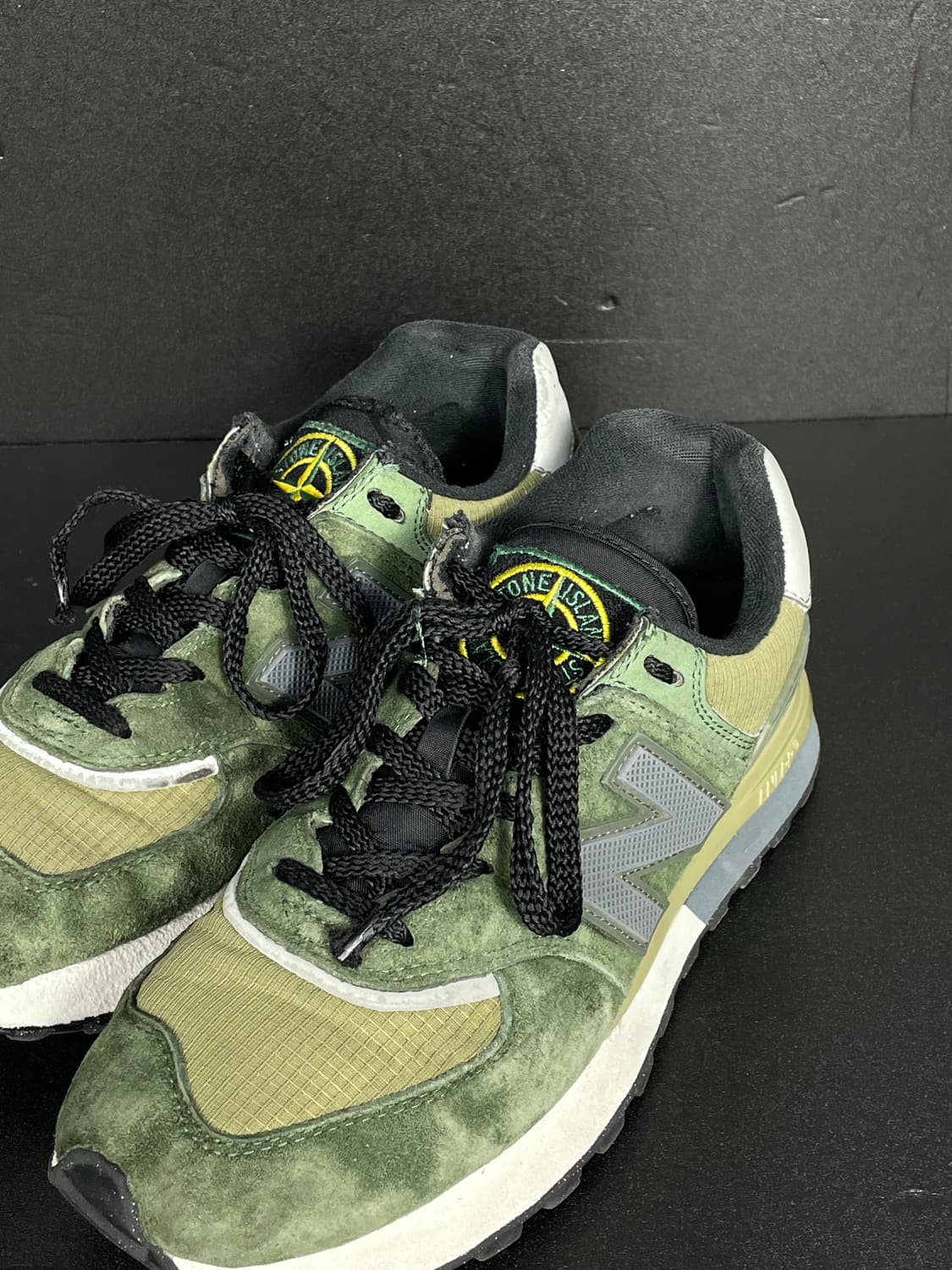 [255] 뉴발란스 X 스톤아일랜드 574 레거시 스니커즈 상품이미지7