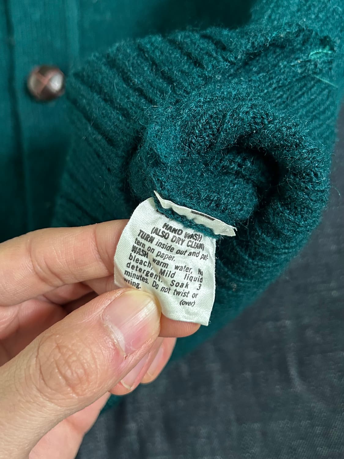 60s 펜들턴 울 가디건 Made in USA 상품이미지8