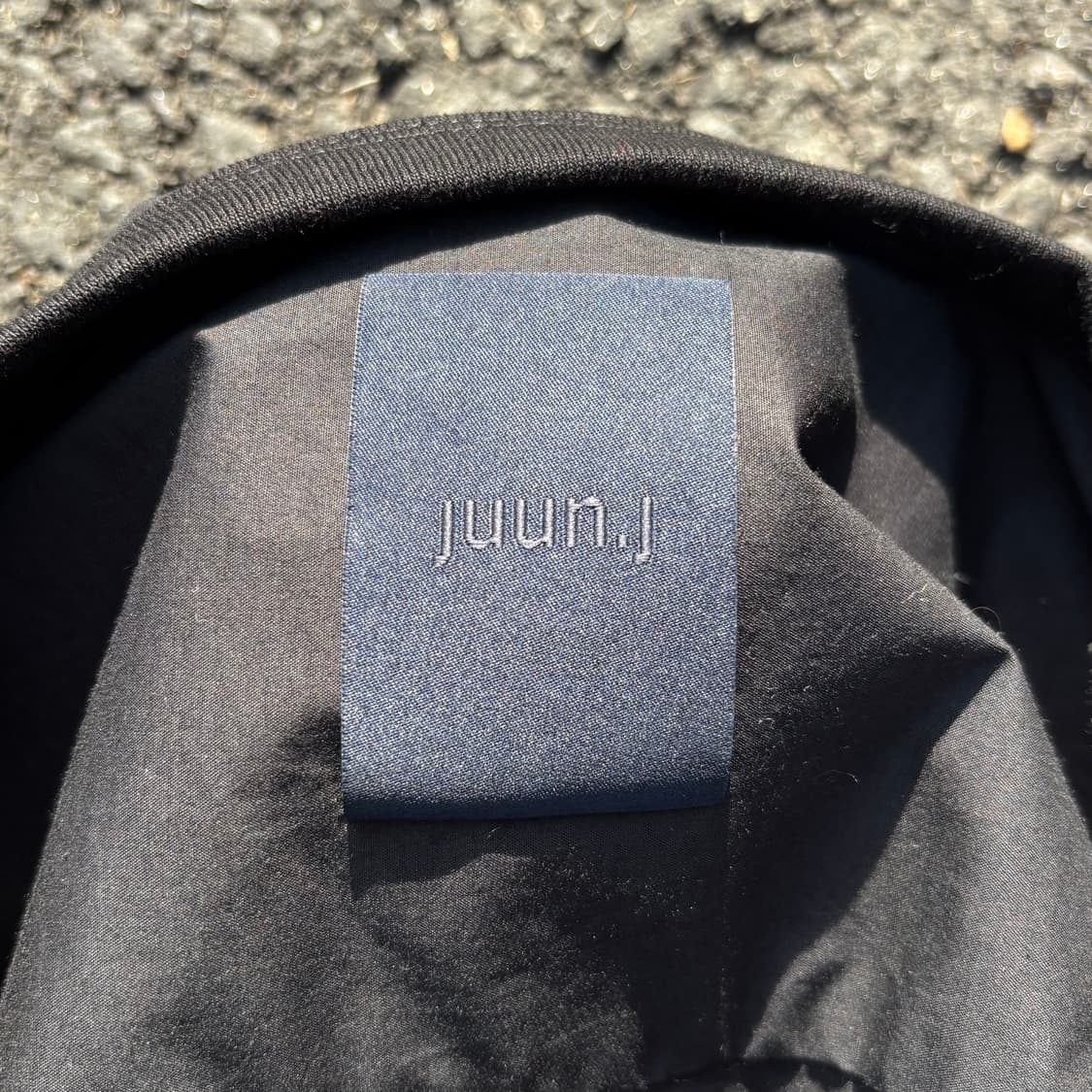 Juun.J 18FW 나일론 포인트 반팔 티셔츠 상품이미지7