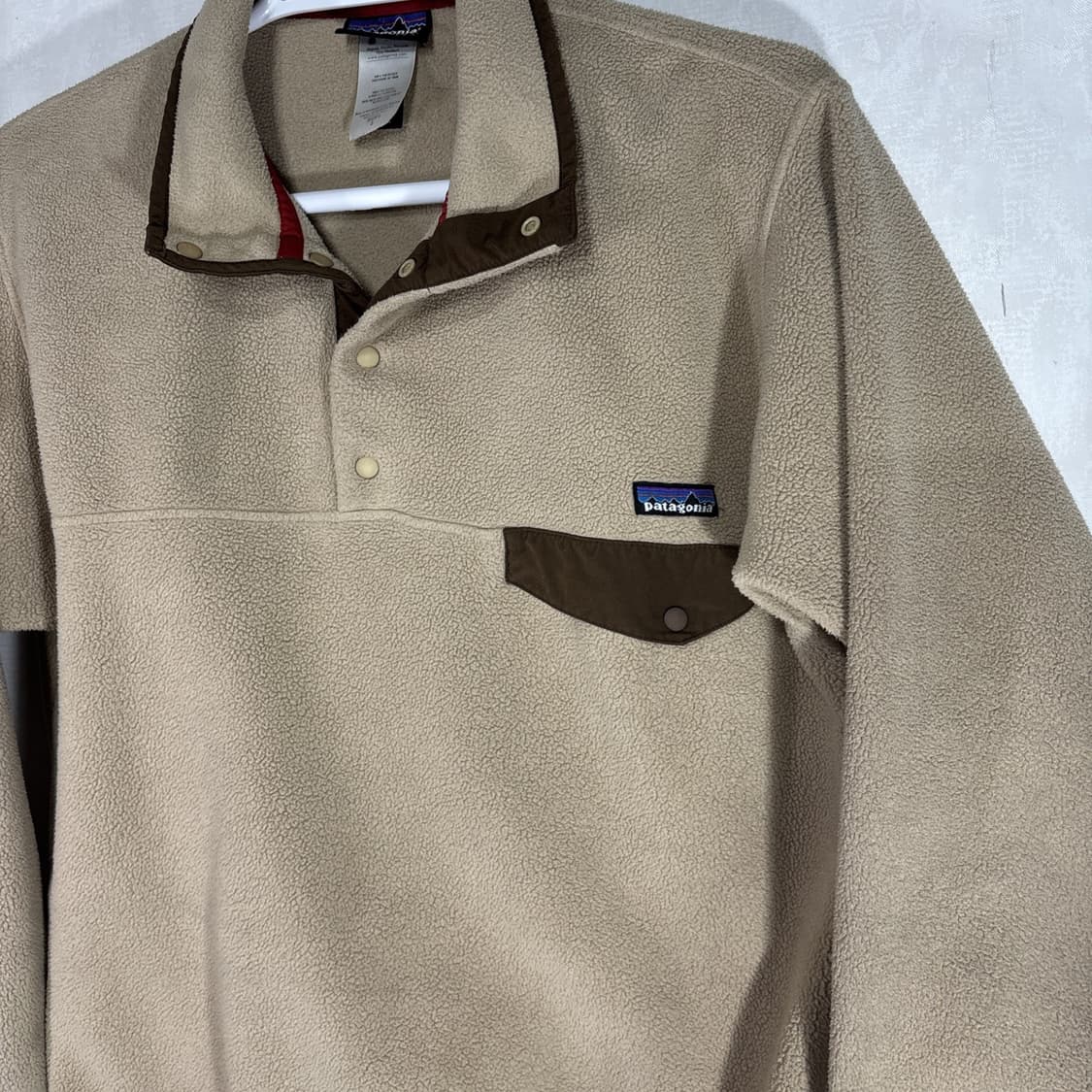 11FW 파타고니아 신칠라 스냅-T 베이지/브라운 상품이미지2