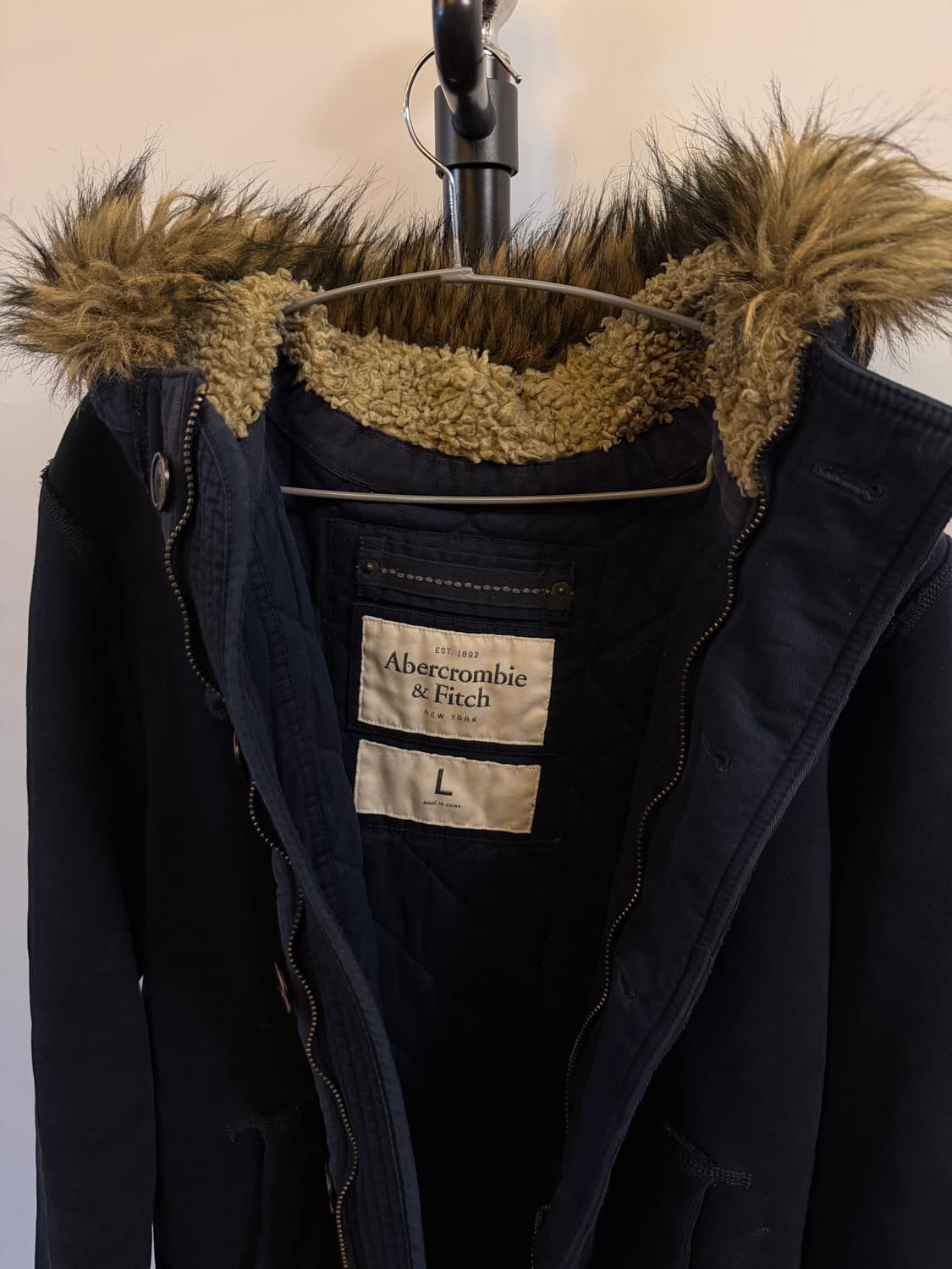 아베크롬비 y2k 울프죠 후드자켓 상품이미지3