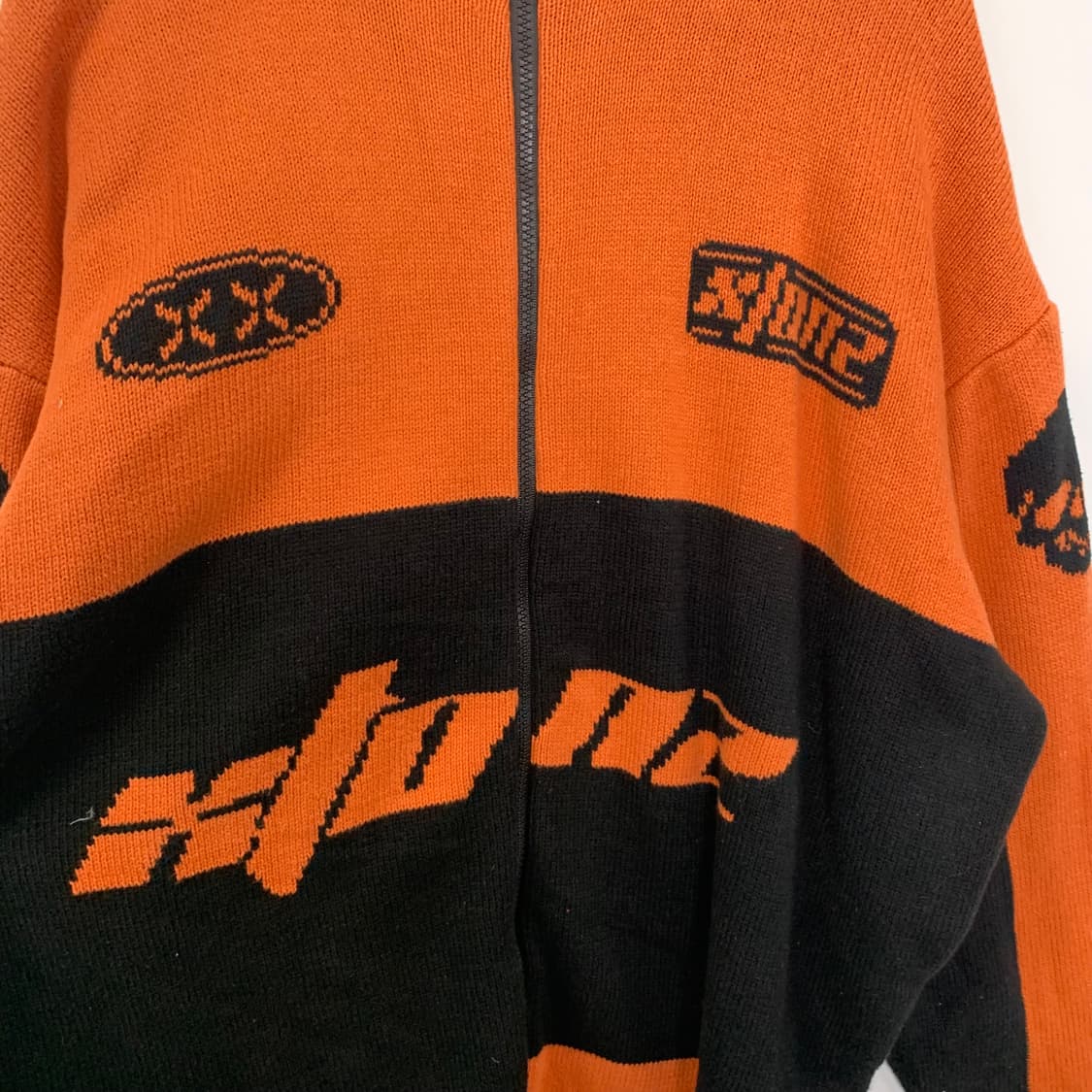 엑스톤즈 스포티 가디건 니트 집업 상품이미지4