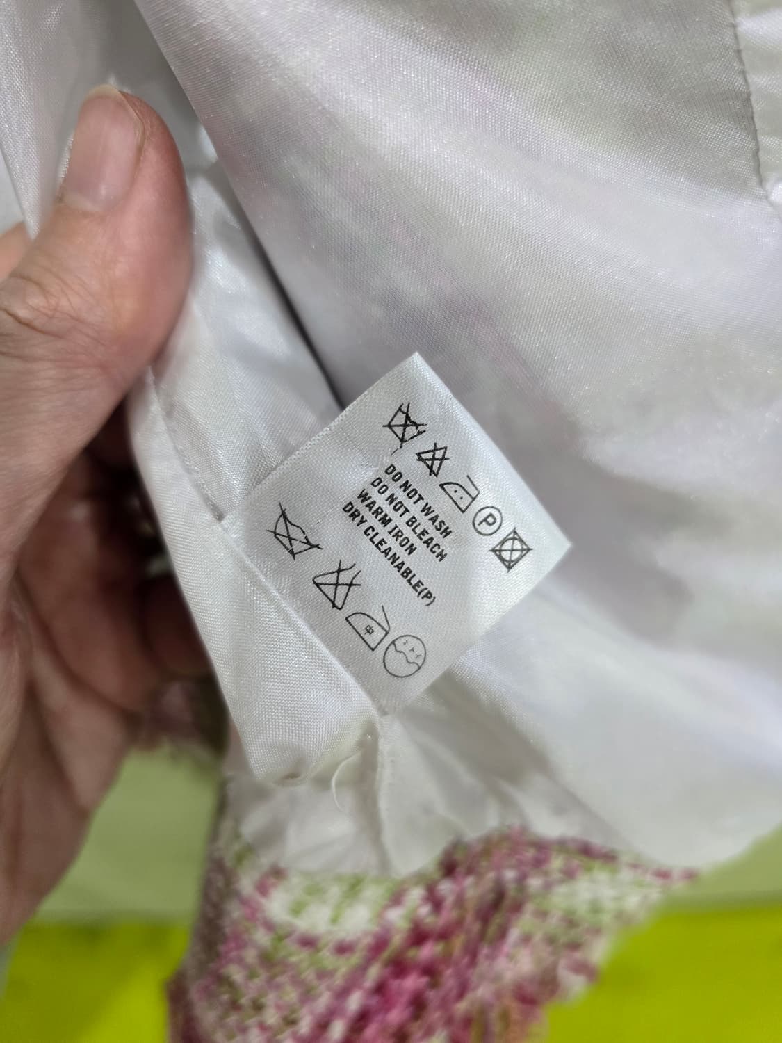 트위드 벨벳 배색 자켓 상품이미지10