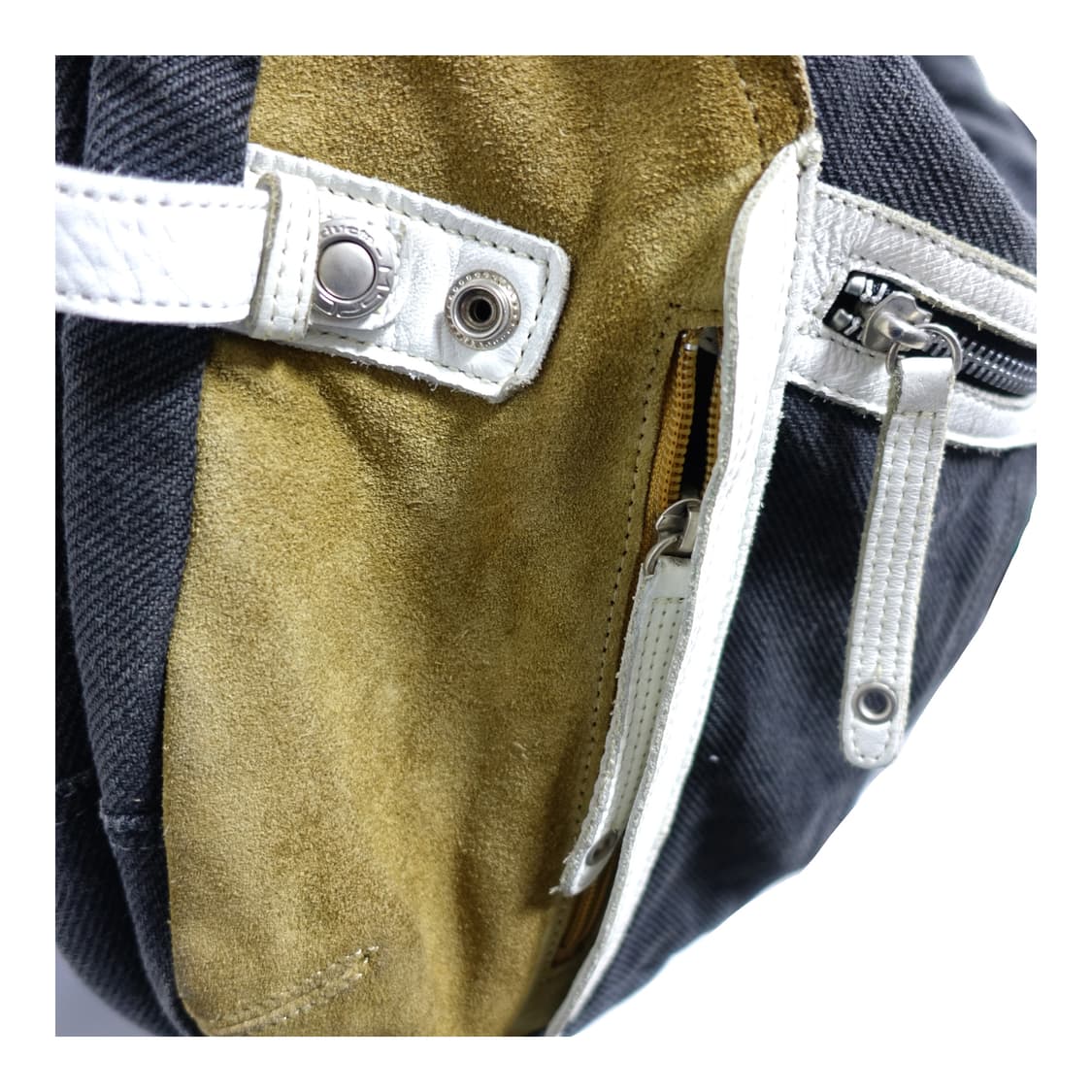 Master Piece 마스터피스 스웨이드 레더 믹스 코튼 투웨이 숄더백 상품이미지6