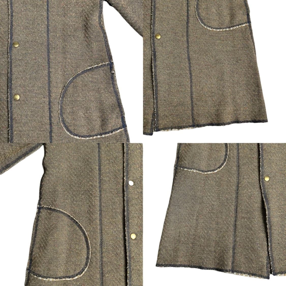 캐피탈 레이디스 올리브 롱코트 상품이미지4