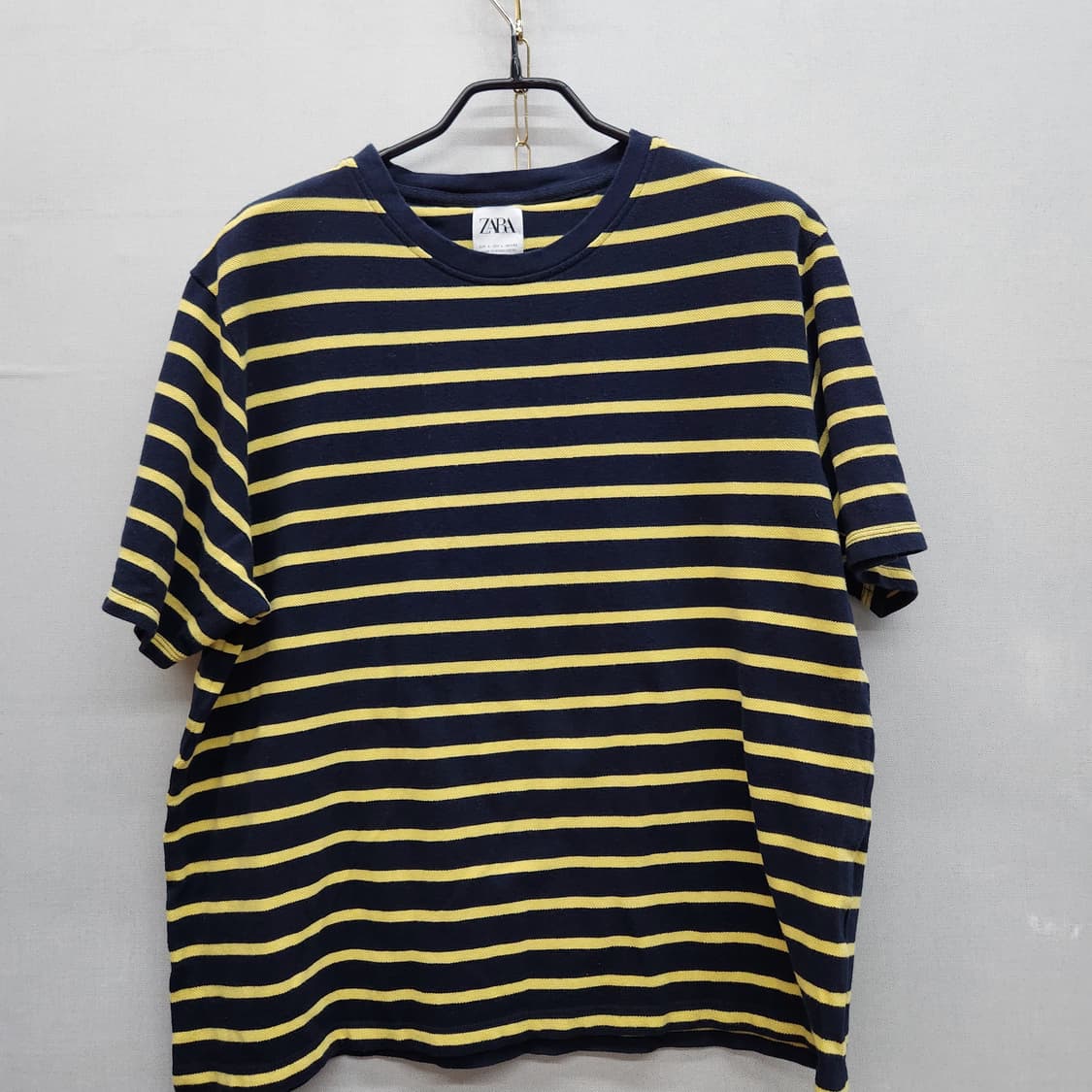 자라 ZARA 스트라이프 반팔티 L(L) 상품이미지1