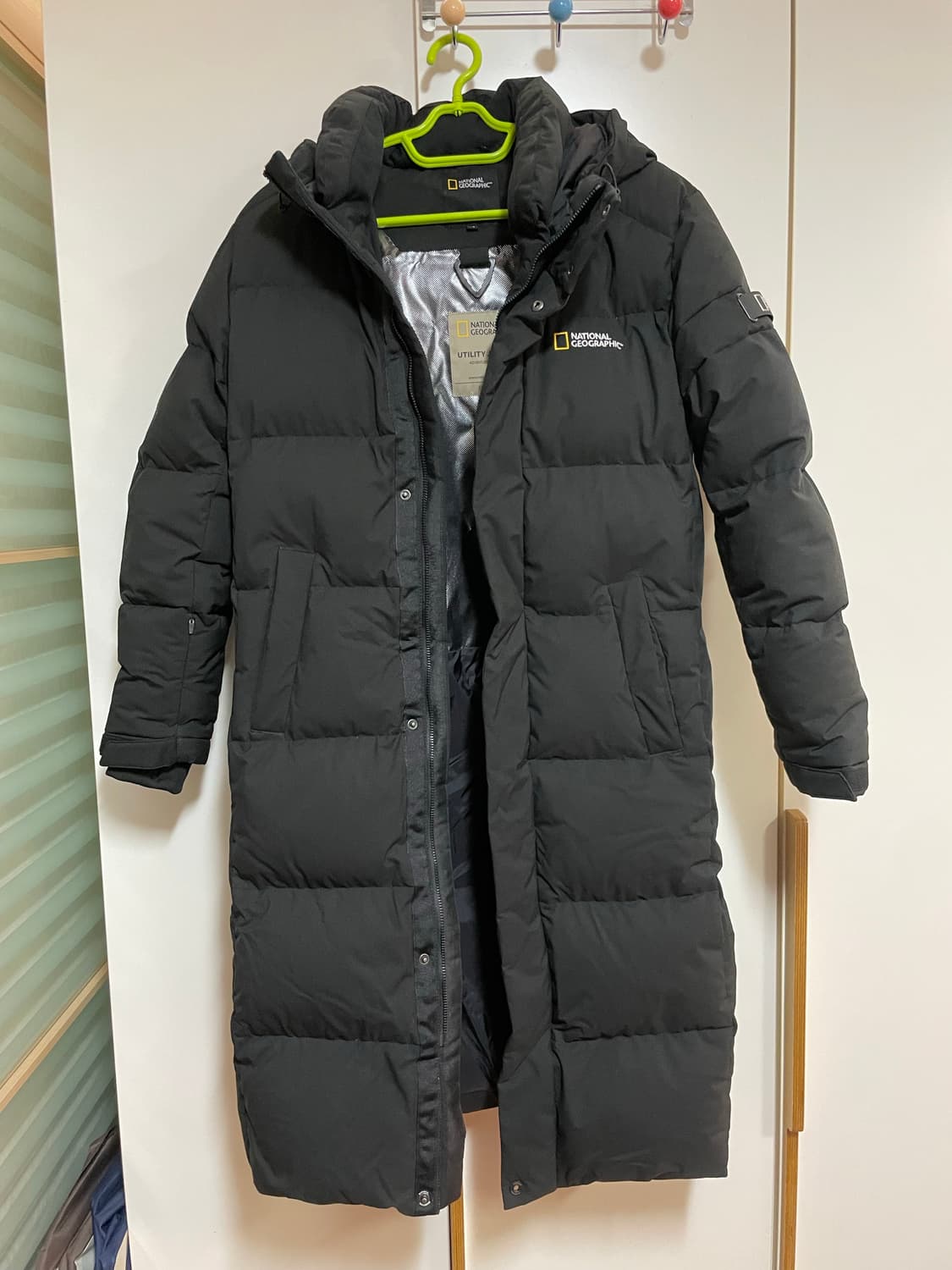 네셔널지오그래픽 유틸리티자켓 롱패딩 90사이즈(택배무료) 상품이미지1