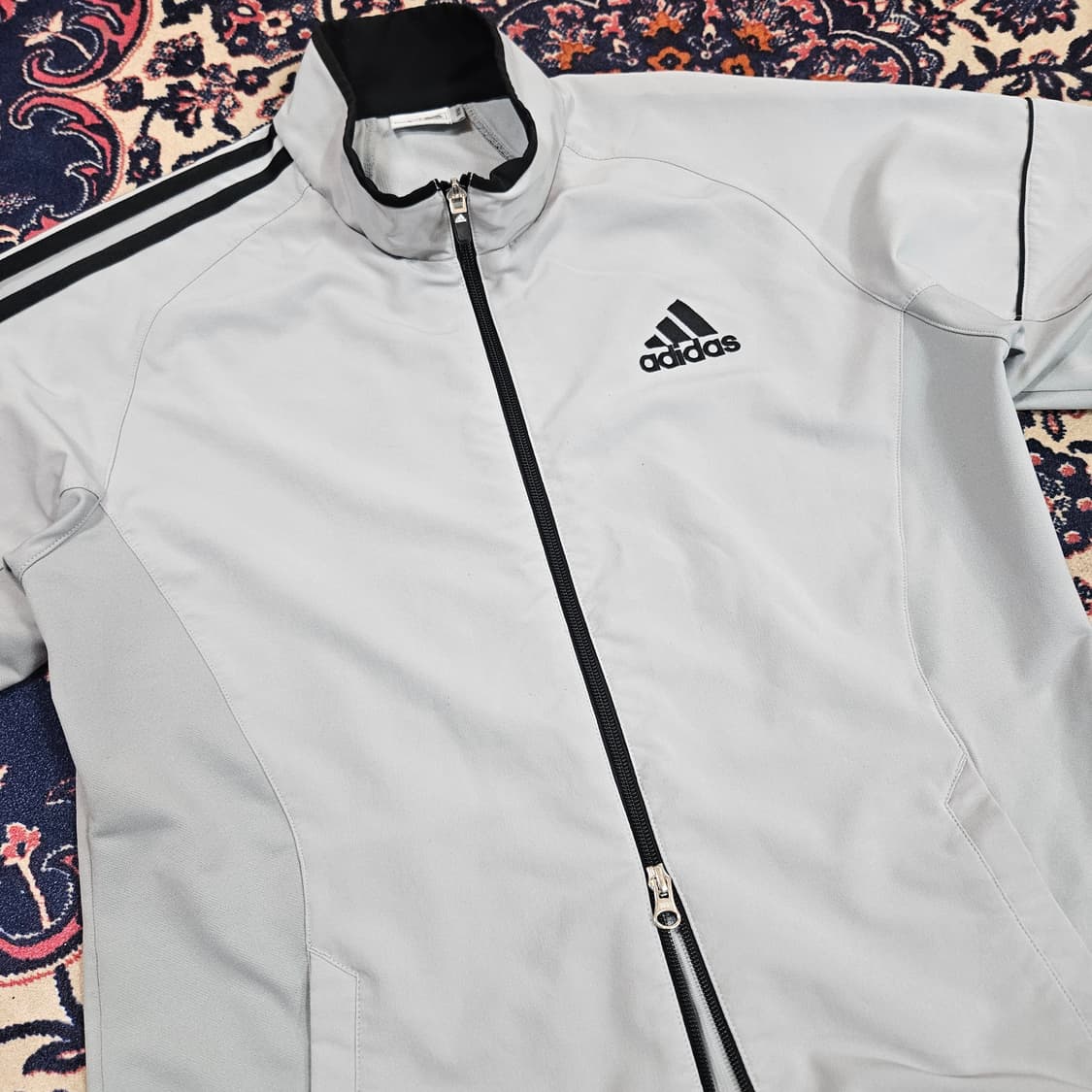아디다스(Adidas) 투웨이 집업 반팔 저지 100-105size 상품이미지3
