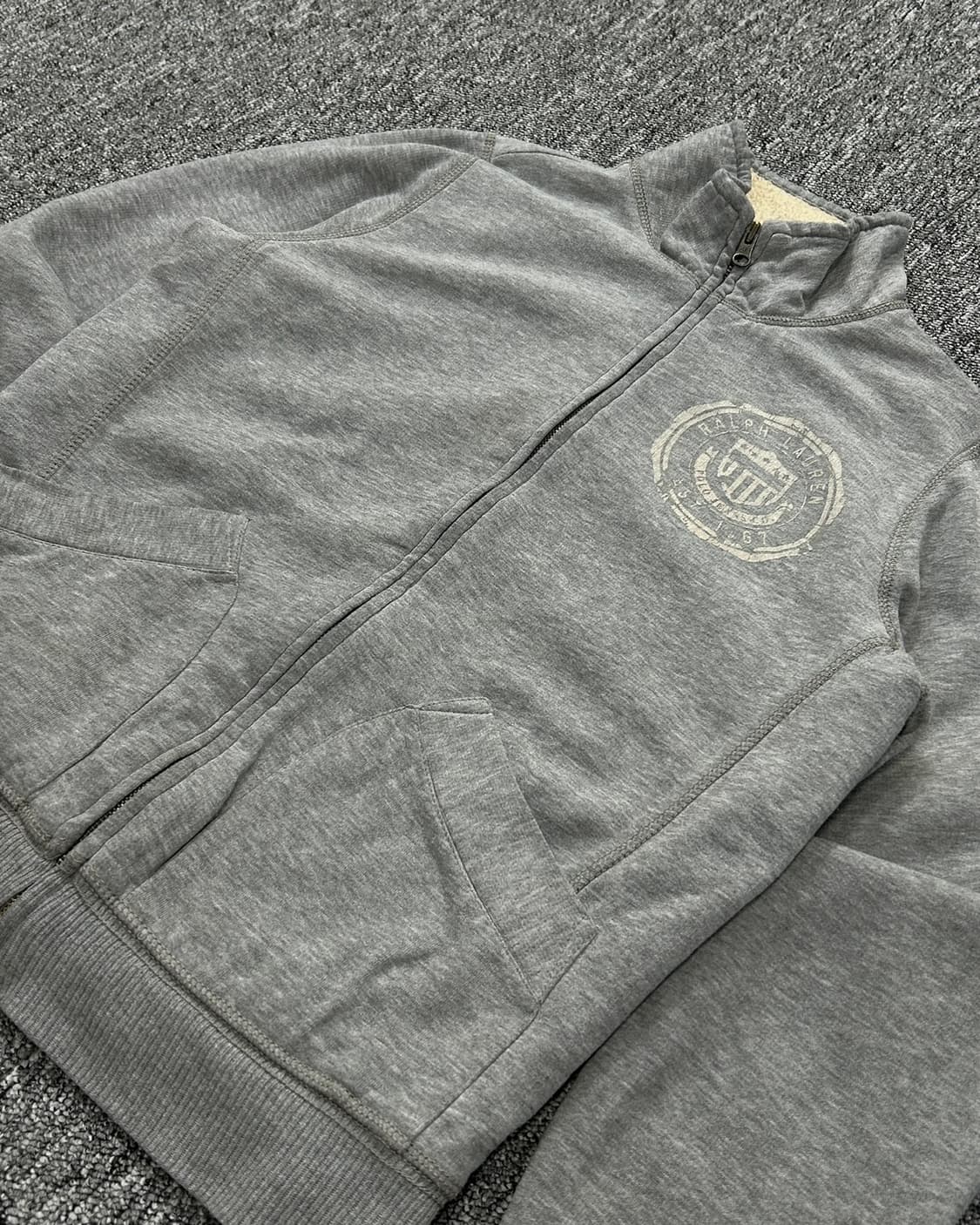 폴로 랄프로렌 진스 코튼 기모 집업  상품이미지2