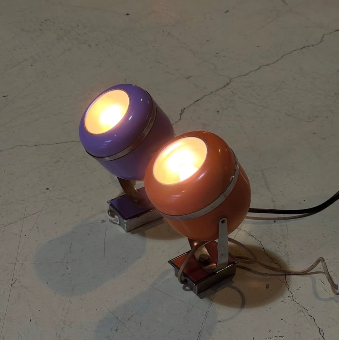 빈티지조명 70s 스페이스 에이지 아이볼 테이블 램프 / 월 램프 상품이미지2