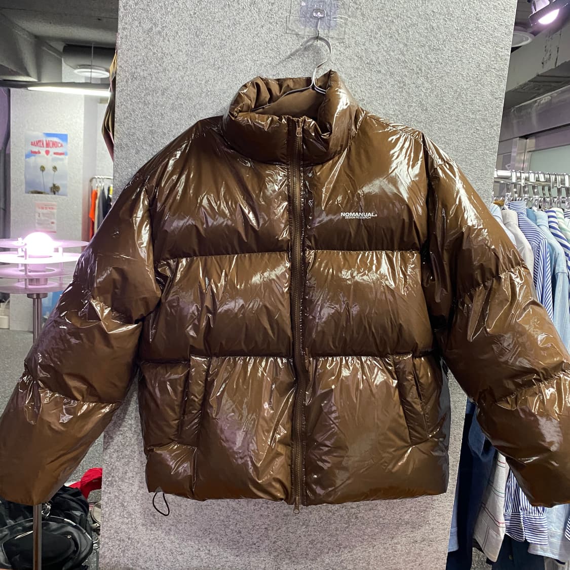 노매뉴얼 스카디 유광 덕다운 투웨이 패딩 B4063 상품이미지2