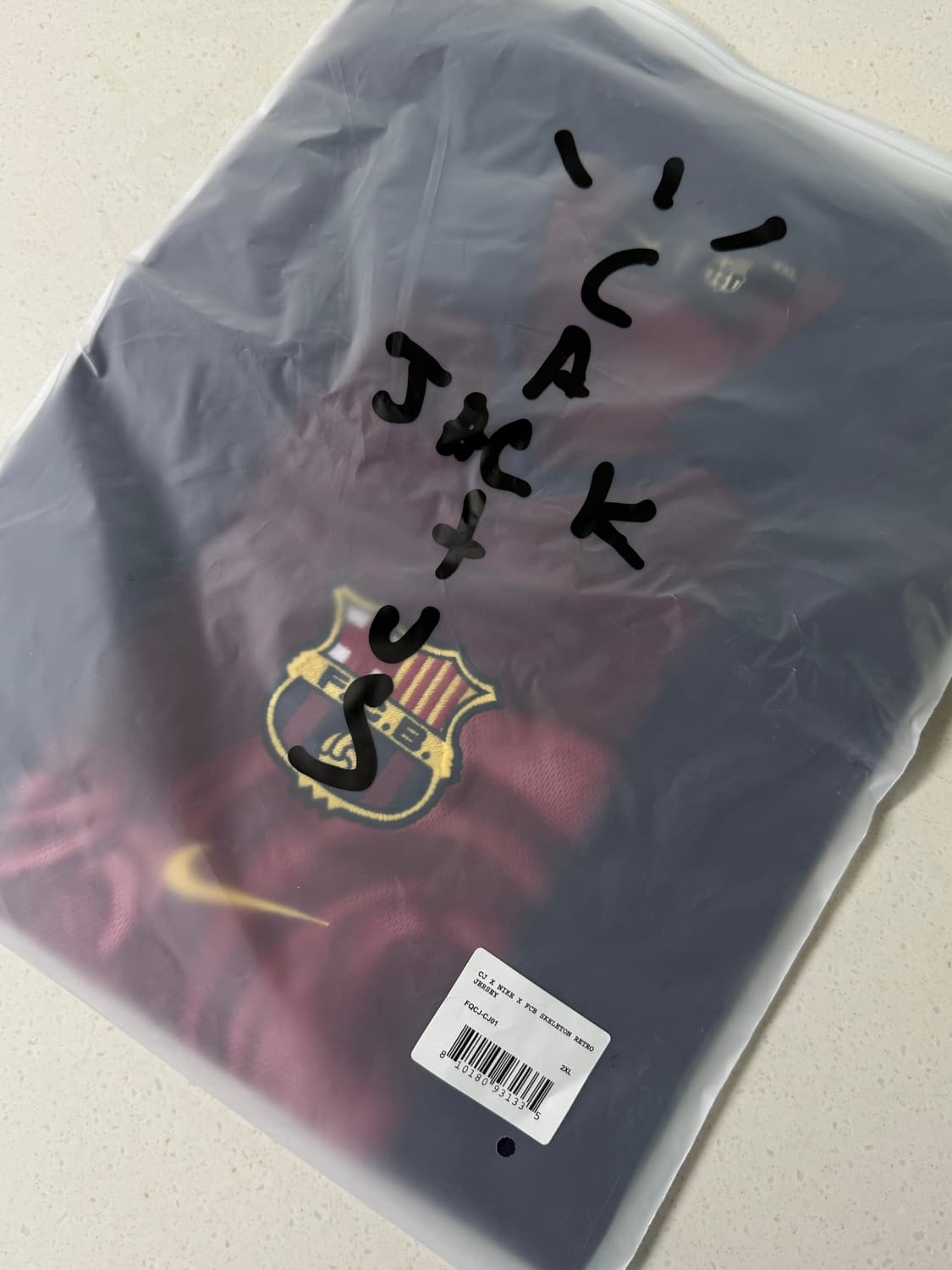나이키 스캇  바르셀로나 레트로 저지 XXL 상품이미지3