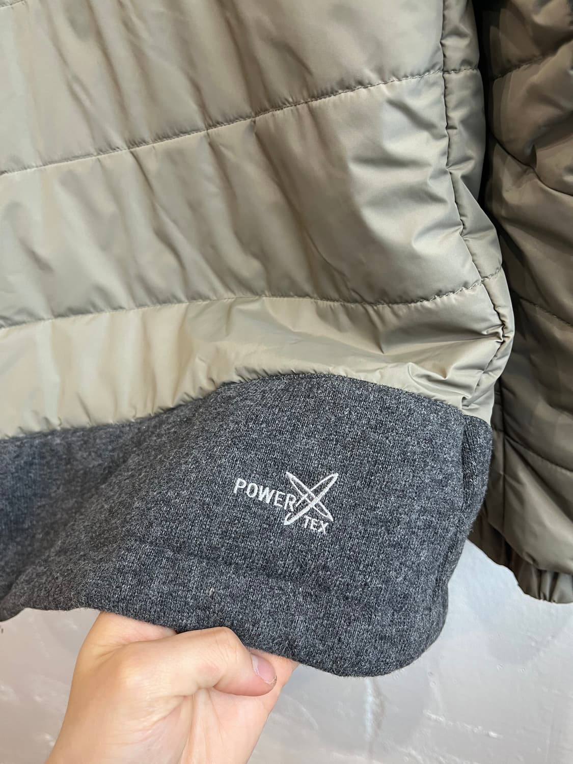 살레와 프리마로프트 울 니트 패딩 상품이미지5