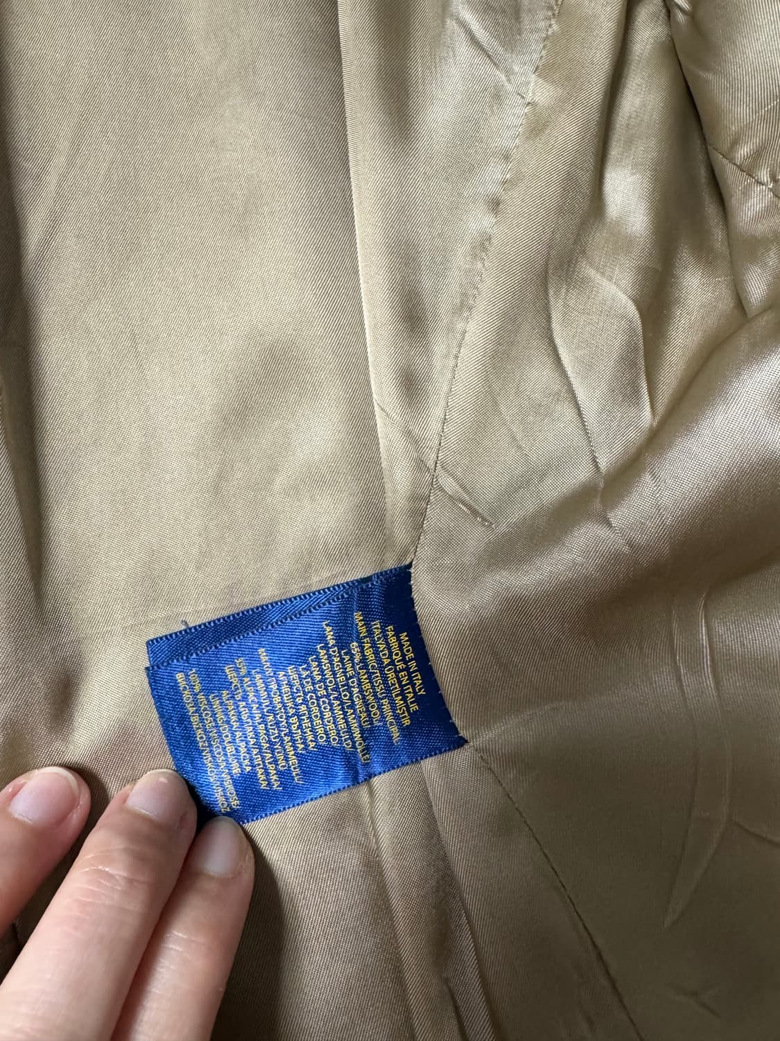 폴로헤링본자켓 상품이미지5