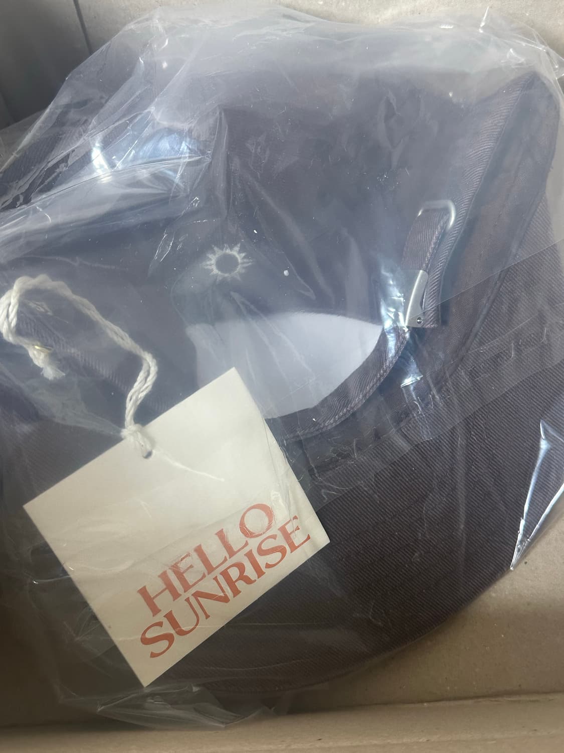 헬로선라이즈 H Logo Cotton Relaxed Fit 6Panel  상품이미지3