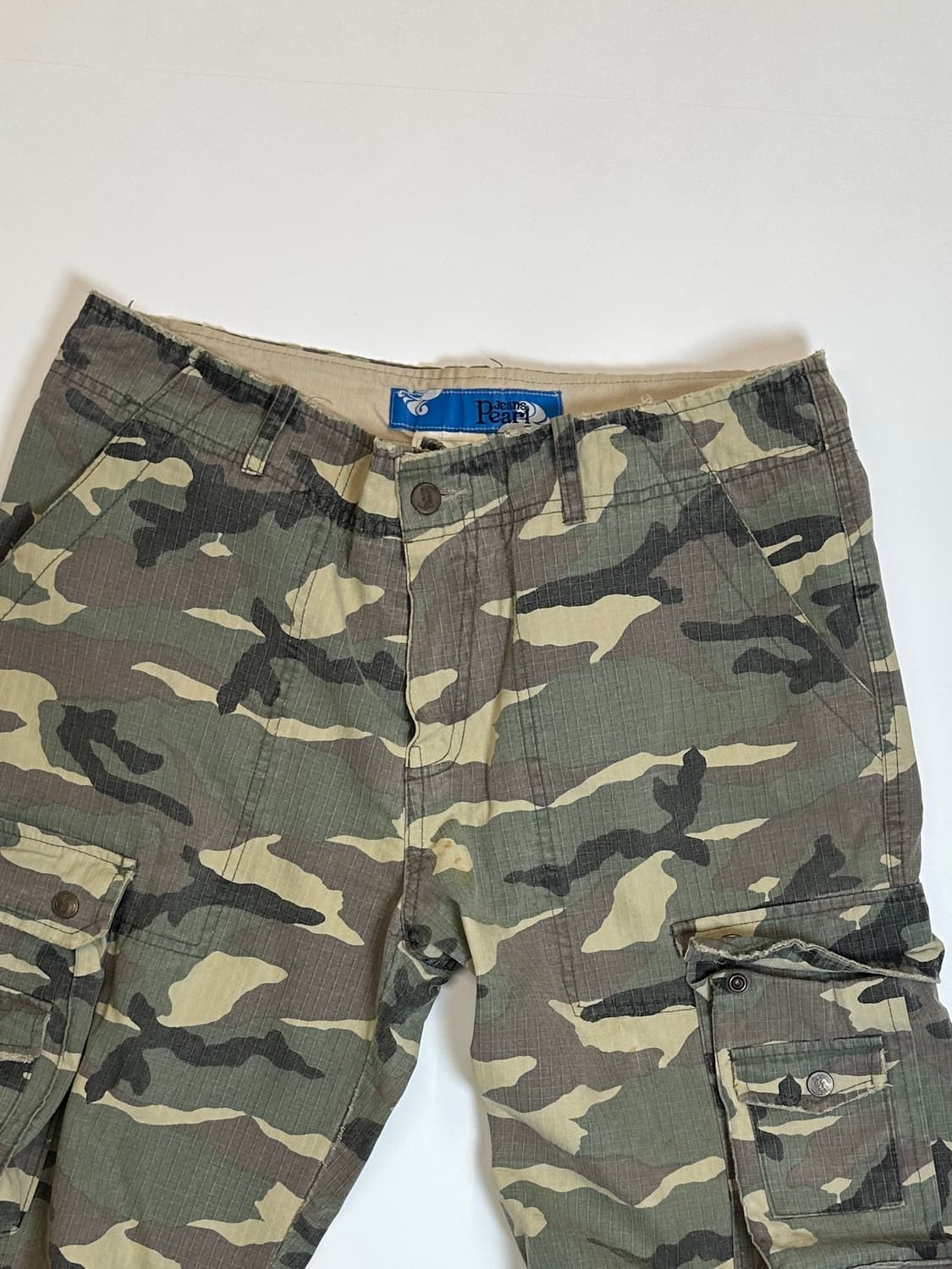 vintage washed camo cargo pants 상품이미지4
