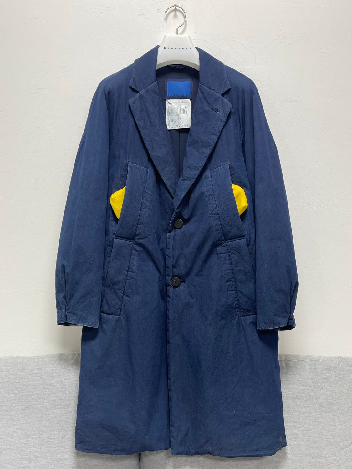 Document Indigo Padded Coat S 상품이미지1