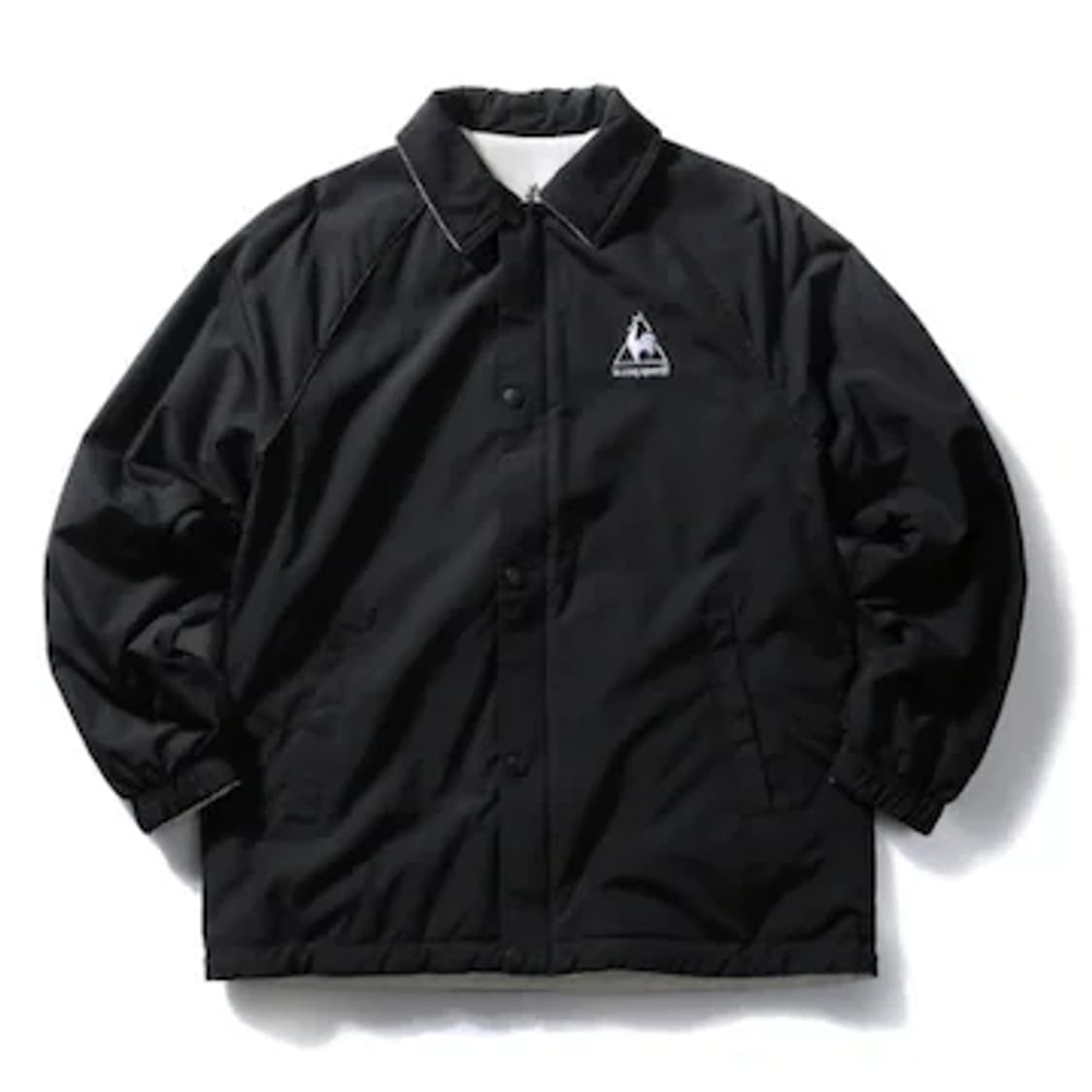 르꼬끄) 빈티지 리버시블 듀스 코치 블랙x아이보리 후리스바람막이 자켓 상품이미지2