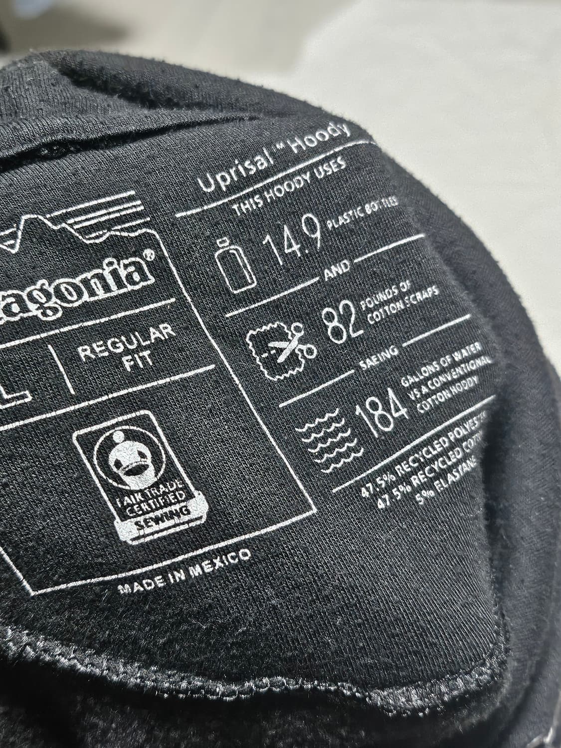 (하자O)파타고니아 프린팅 후드 티 L 상품이미지4