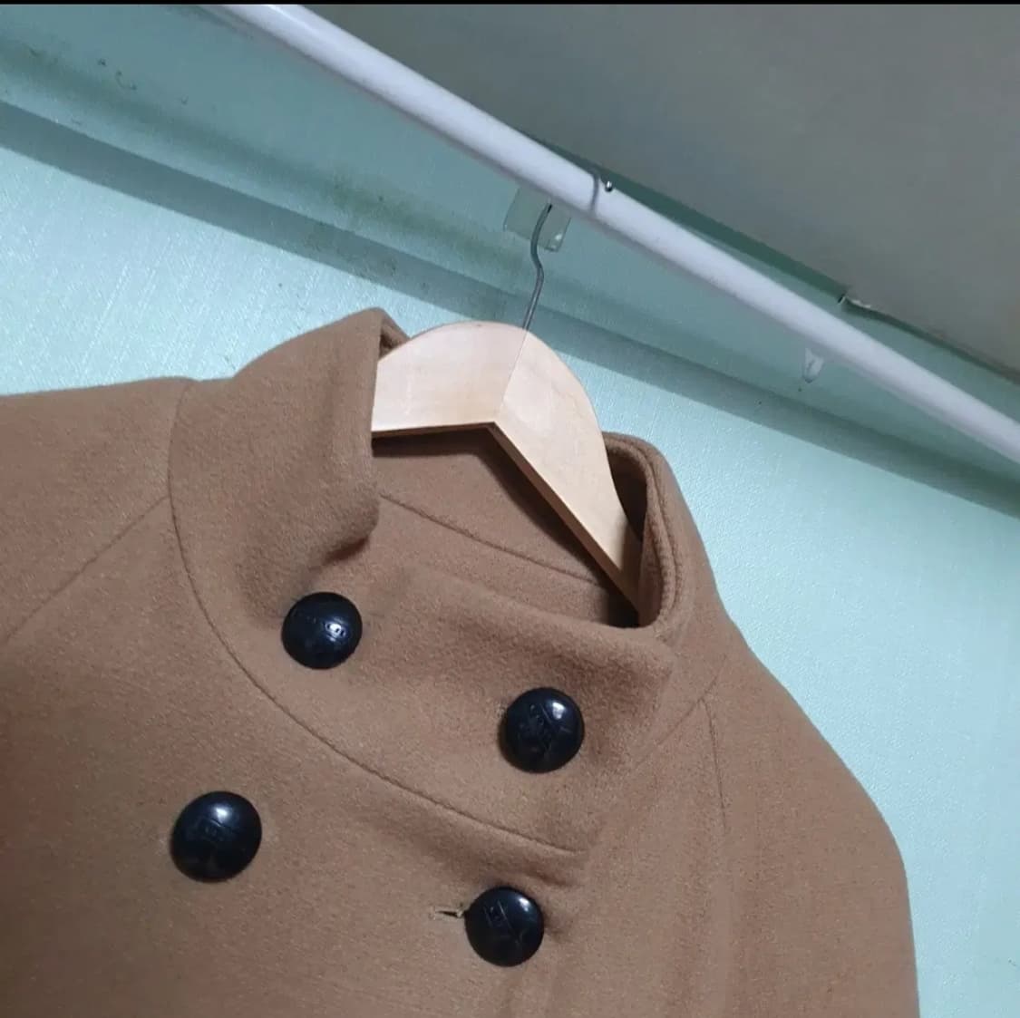 코치 칠부 울 코트 85~90 상품이미지2