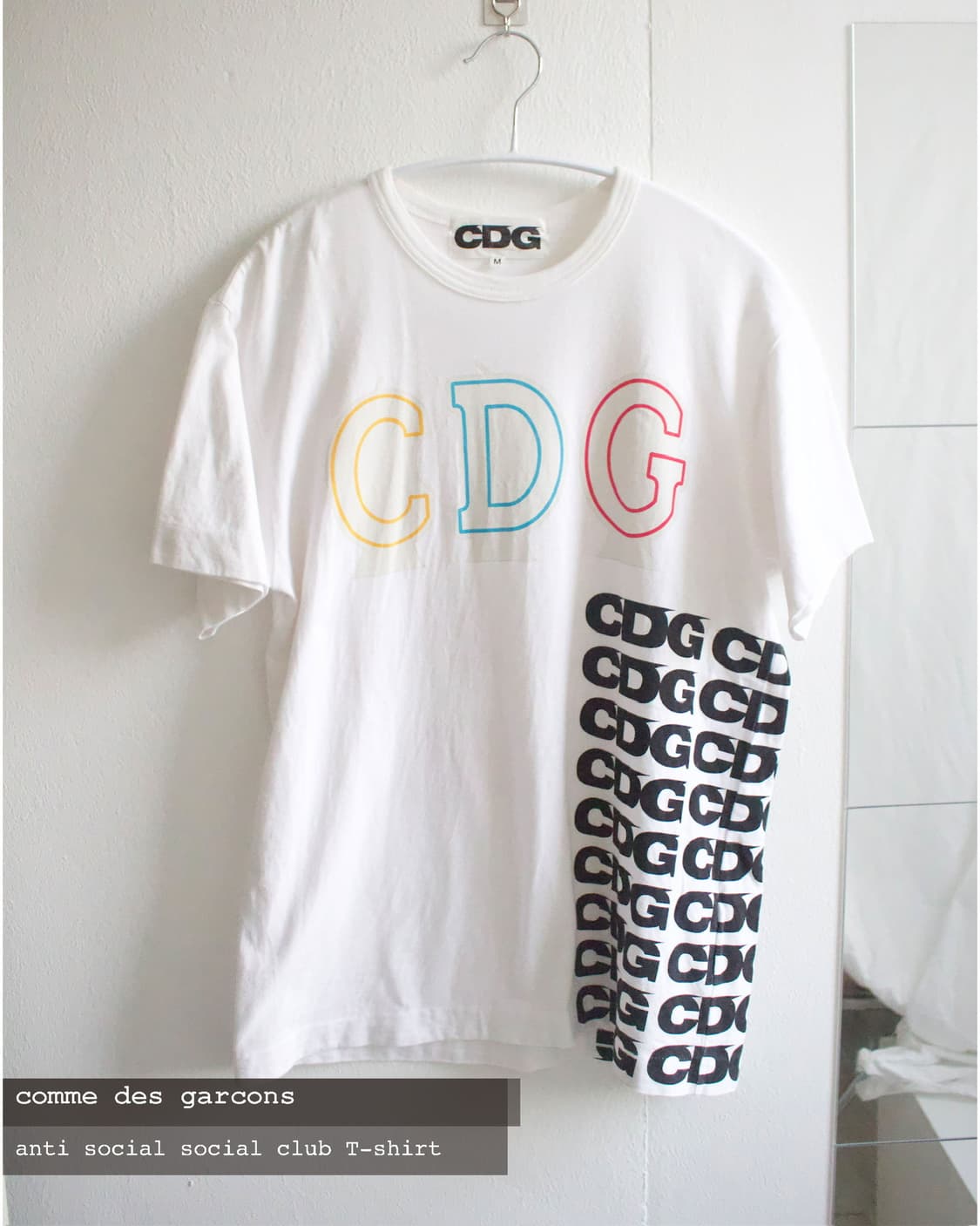 Cdg anti social social club T-shirt 상품이미지1