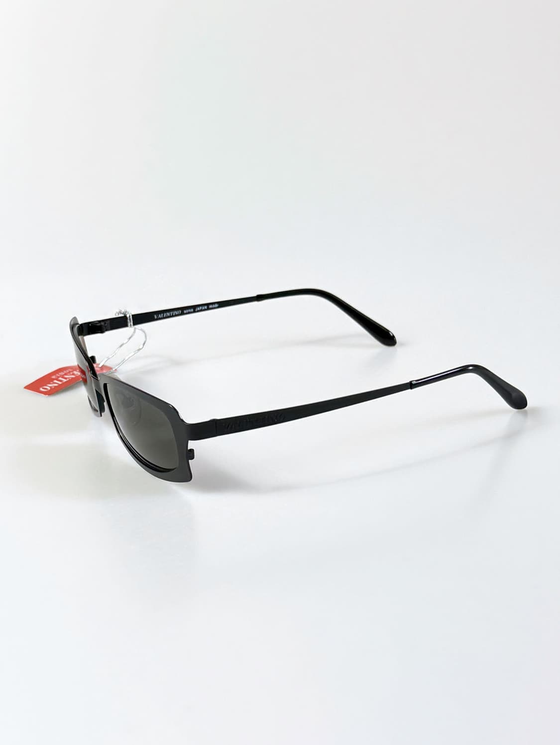 VALENTINO SONIA JAPAN 블랙 메탈릭 빈티지 선글라스 상품이미지3