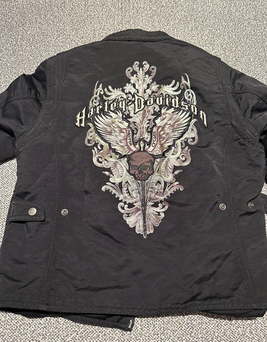 할리데이비슨 여성 나일론 라이더 자켓 s 상품이미지4