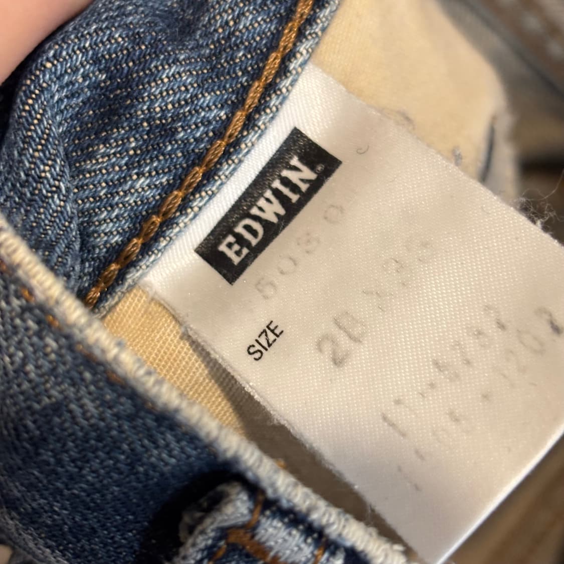 에드윈 503 레귤러 스트레이트핏 청바지 상품이미지10