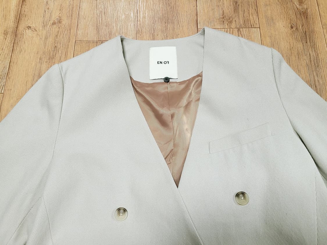 엔오르(ENOR) 투웨이 카라 자켓 프리사이즈  상품이미지9