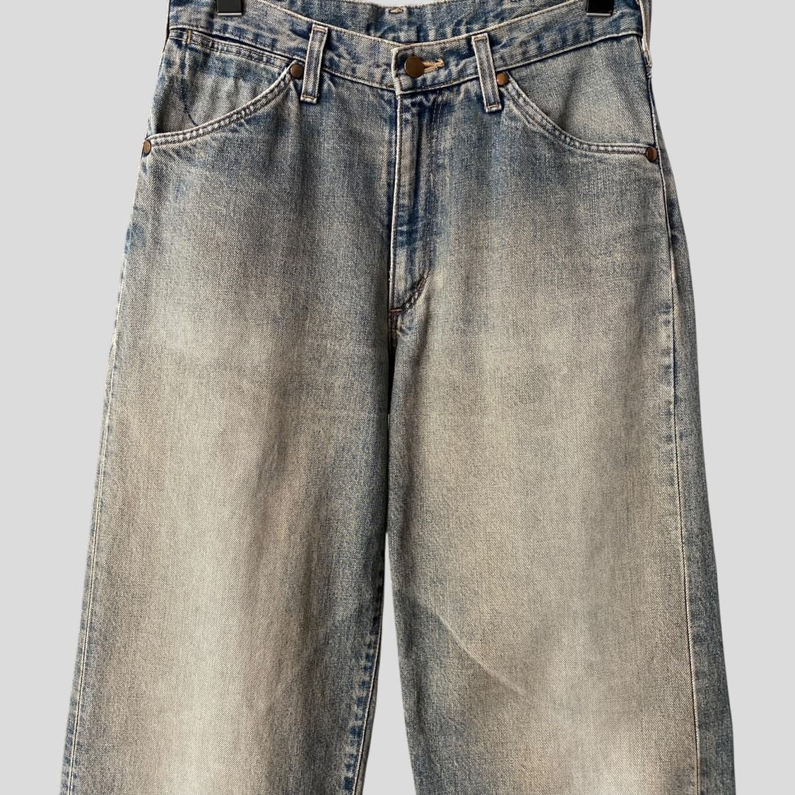 (29)WRANGLER 랭글러 M1721 블루벨 셀비지 데님 청바지 상품이미지2