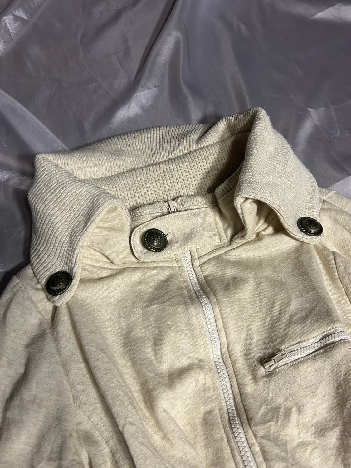 y2k buttons detailed zip-up 상품이미지4
