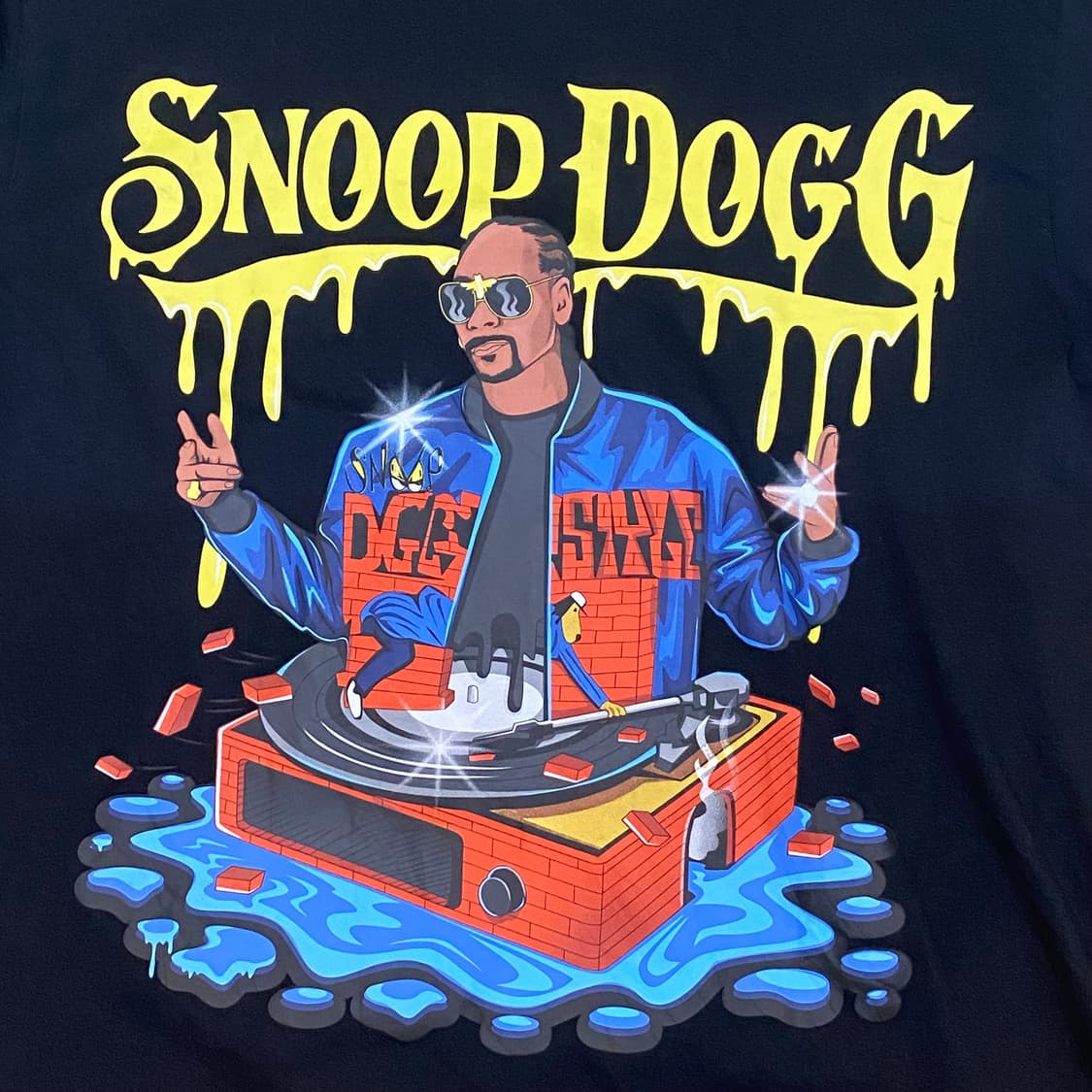 미국 빈티지 공식 스눕독 프린팅 굿즈 반팔티 힙합티셔츠 상품이미지4