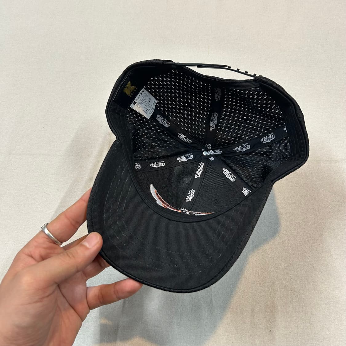 한화 이글스 레플리카 볼캡 모자 새상품 XS-S 상품이미지6