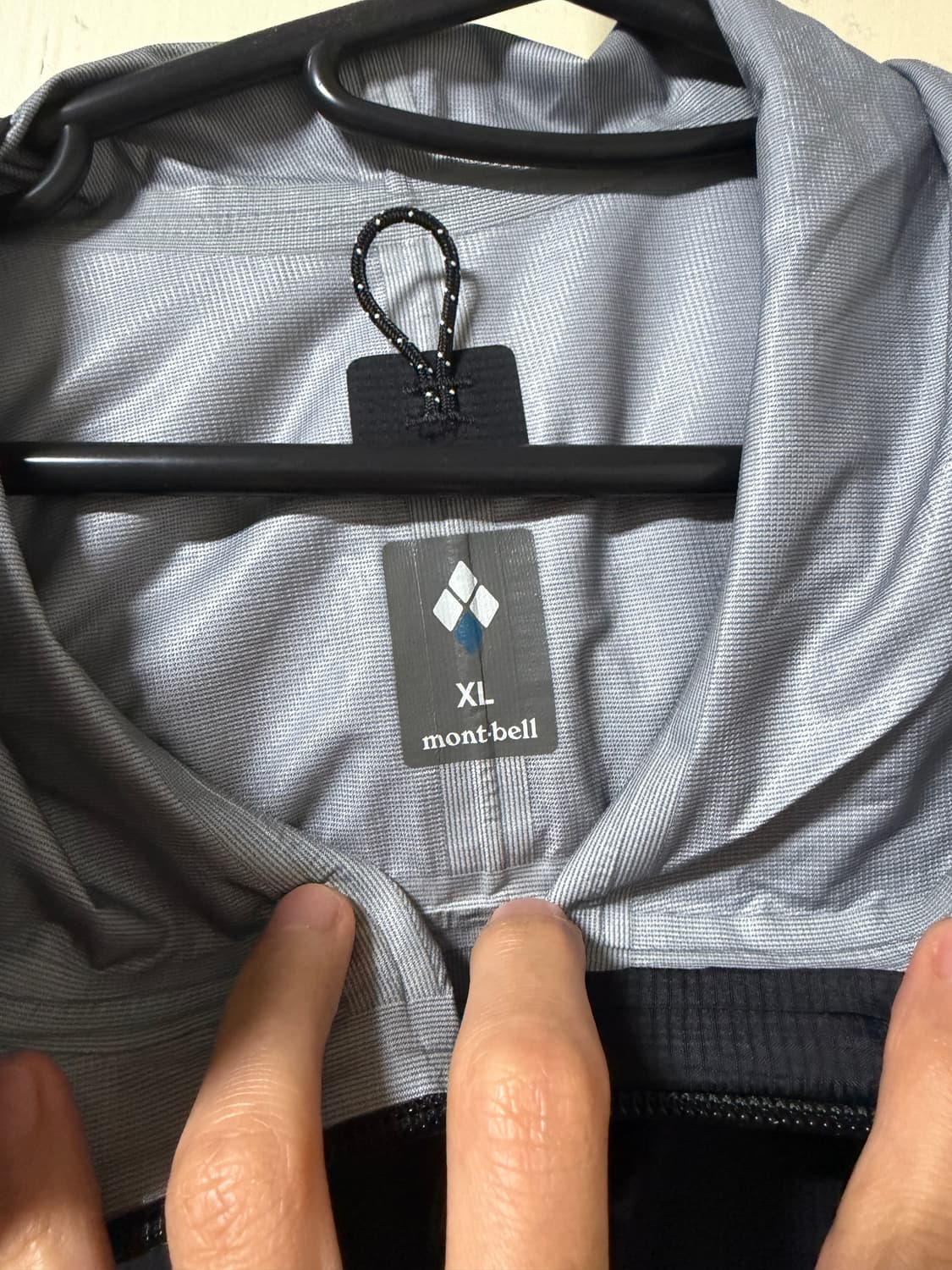 [XL,105] 몽벨 썬더패스 자켓 바람막이 블랙 상품이미지5