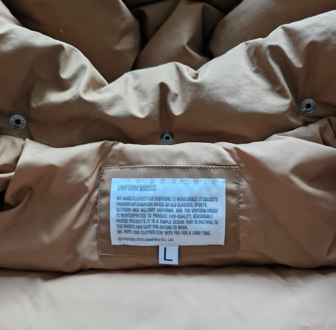 유니폼브릿지 다운 파카 L  상품이미지6