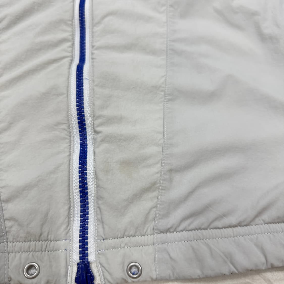 아디다스 X 예스아이씨 리버서블 양면 바람막이 자켓 블루 화이트 2XL 상품이미지6