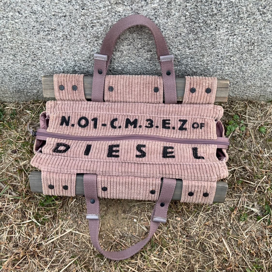 디젤 코듀로이 툴 토트백 상품이미지5