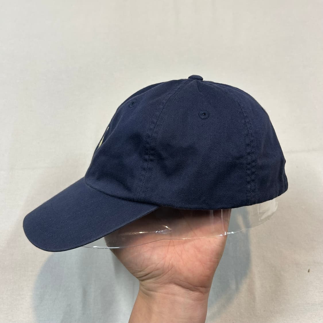 폴로 랄프로렌 네이비 볼캡 모자 가죽스트랩 정품 상품이미지3