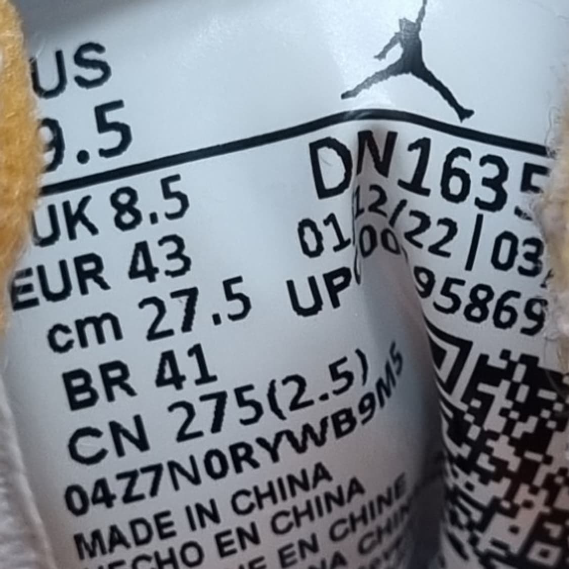 나이키 조던1로우 남성운동화275 상품이미지6