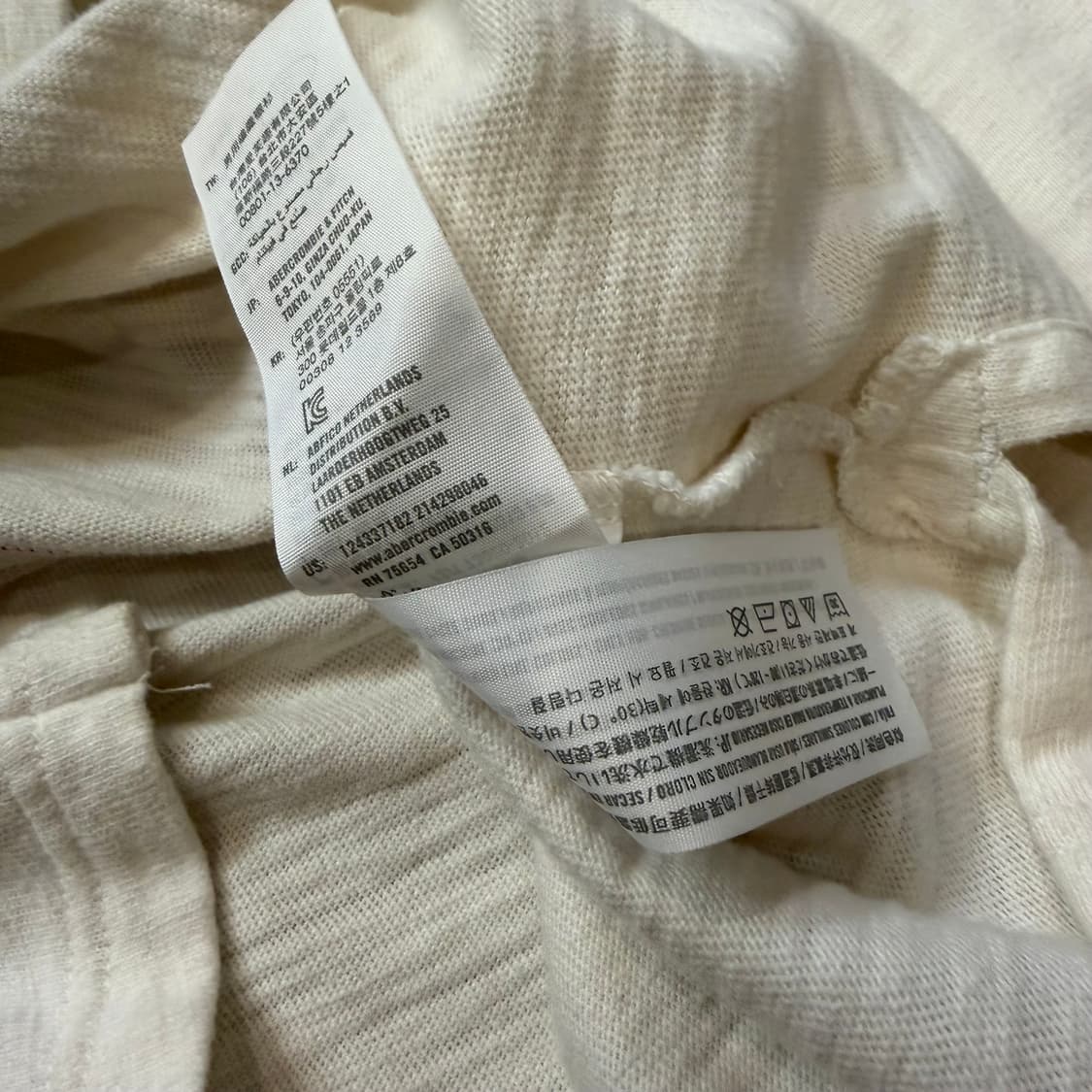 아베크롬비 y2k 럭비 카라 티셔츠 상품이미지5