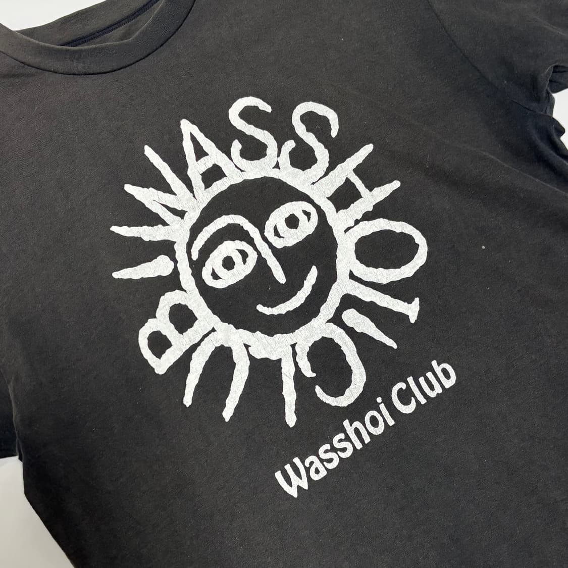 왓쇼이 클럽(Wasshoi Club) 선 그래픽 빈티지 티셔츠 상품이미지2