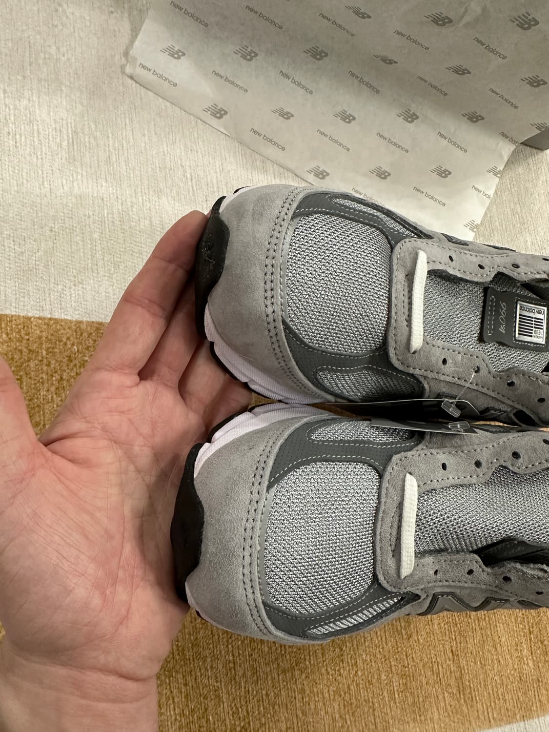 뉴발란스 990 v4 그레이 275 u990gr4 상품이미지7